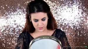 Holiday Party Look | Green Eyes + 2 Lips