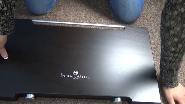 Unboxing:Faber-Castell 120 Polychromos in Wenge-Stained Wooden Case смотреть онлайн
