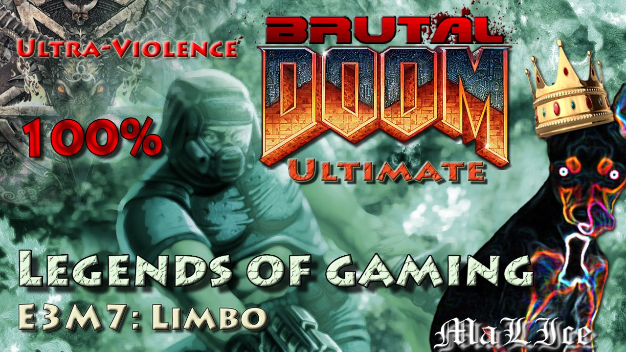 Brutal Doom Ultimate (100%) - E3M7: Limbo