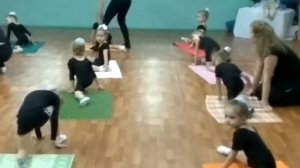 Спортивная аэробика Открытый урок Выступления трех групп