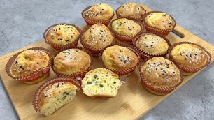 Ленивые пирожки с зеленым луком и яйцом: теперь не жду пока подойдет тесто, сразу выпекаю в духовке