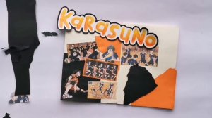 anime journal with me 🧡|| Karasuno (Haikyuu!!)🏐