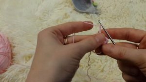 МК цветок из шести пышных столбиков вяжем крючком