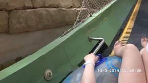 Дубай. Аквапарк Атлантис Aquaventure Atlantis. Подъём на башню с горками
