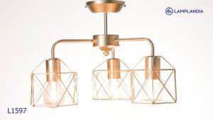 Люстра L1597 IVIKA GOLD Lamplandia