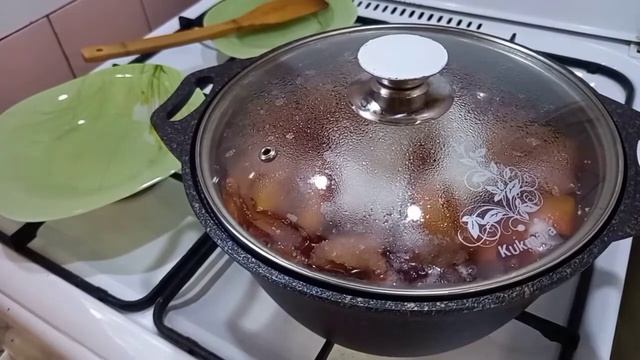 Купили вишню,малину и сливу.Приготовили варенье ассорти,просто варенье и джем? смотреть онлайн