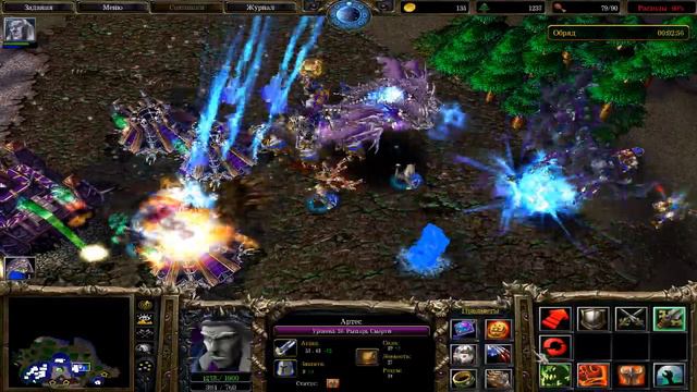 Прохождение Warcraft 3 #10- Конец компании нежити и начало пути Орды в Калимдоре смотреть онлайн