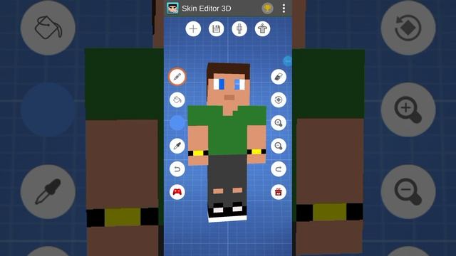 обзор как я рисую свой новый скин в Майнкрафт?? смотреть онлайн