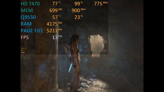 Rise of the Tomb Raider - Core 2 Quad Q9550 - HD 7470 - 6 GB Ram смотреть онлайн