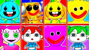 ЭВОЛЮЦИЯ ПИТОМЦЕВ POPPY PLAYTIME ХАГИ ВАГИ БОНЗО МАМА МОРФ РОБЛОКС 5 МИНУТ НУБ И ПРО ВИДЕО ROBLOX