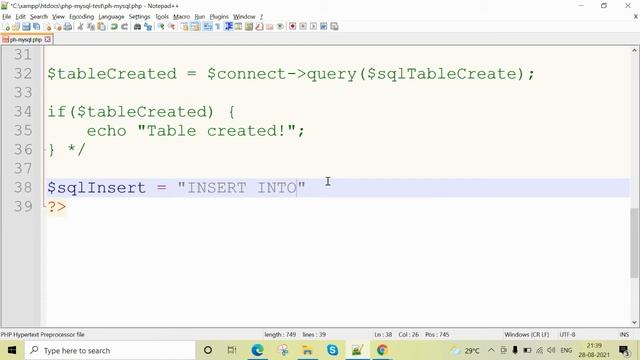 PHP MySQL Tutorial - PHP Tutorial