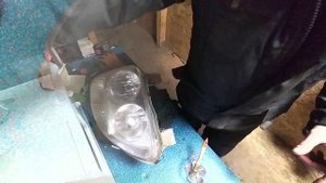 Ремонт креплений фары. Газель.