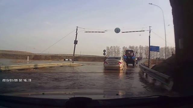 Весенний потоп в Татарстане , село Чепчуги Высокогорского района. 2013год