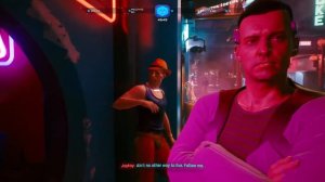 Hot girl gives private nude dance in strip club (Cyberpunk 2077)