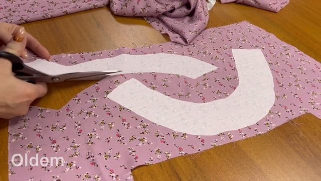 Как сшить платье Элизетти, выкройка из журнала «Шьём с Oldem»