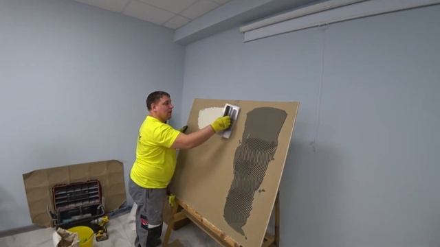 Плиточный клей без песка! Клей для плитки на основе мрамора! От Weber-Vetonit Saint-Gobain смотреть онлайн