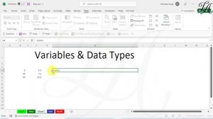 What is Variable and Data Types in Excel VBA in Hindi | Excel VBA | Introduction to variable