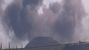 10 июля 2014 г. - Ровеньки, Украина. Авиаудар в районе шахты 71-я