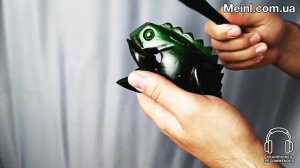 Гуиро Nino Percussion NINO514GR Wood Frog Guiro Medium Green