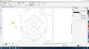 Рисуем понравившуюся наклейку на авто.