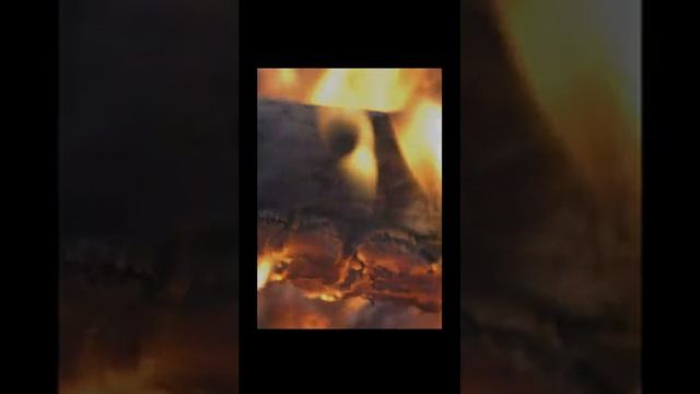 Звук костра в летнюю ночь