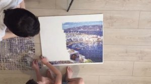 Собираем пазл на 1000 деталей. Puzzle 1000 ?