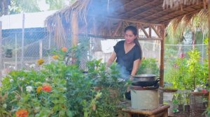 Have you ever taste Yellow Rambutan | Harvest yellow rambutan in my country | Make sweeter rambutan