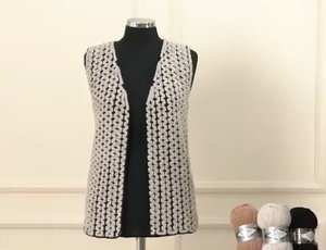 Жилет из Alize Superlana Maxi