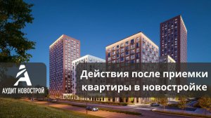 Действия после приемки квартиры в новостройке