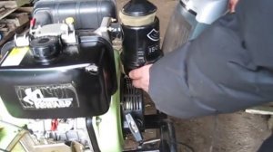 Как просто завести дизельный мотоблок в мороз