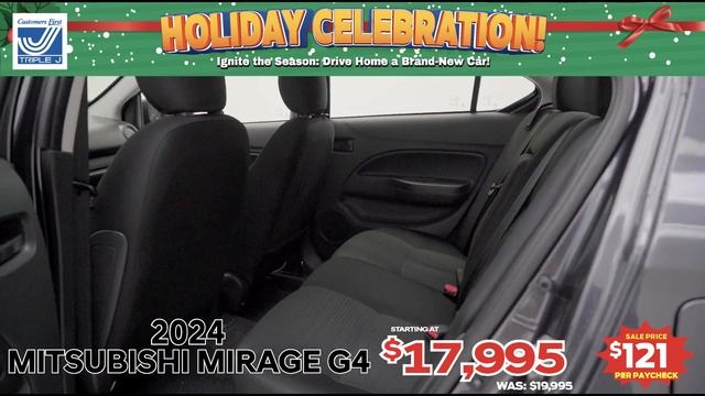 TRIPLE J MOTORS 2024 MITSUBISHI MIRAGE G4 смотреть онлайн