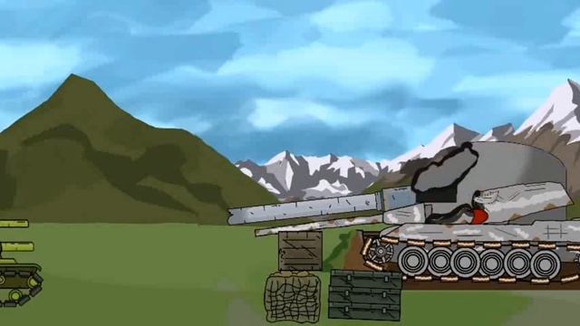 кв 44 против вафля 44 мультики про танки 1.4 смотреть онлайн
