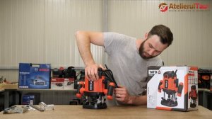 Yato YT-82380 - Masina de frezat, 2100 W, 8, 12 mm - Prezentare&Test in sarcina