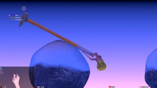 Giant Hammer Speedrun In Under 2 Minutes - Getting Over It With Bennett Foddy смотреть онлайн