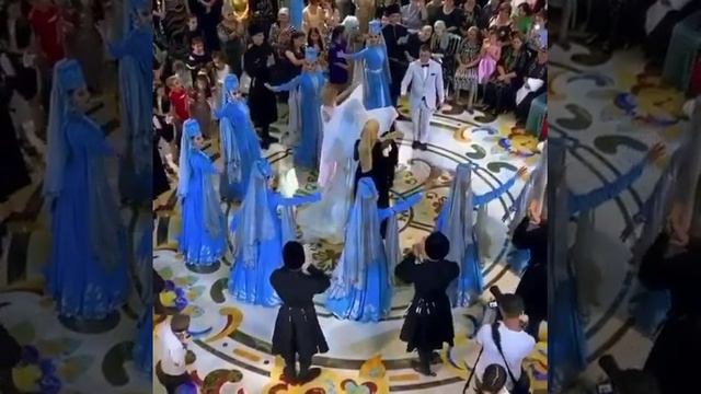 Балкарская свадьба, свадебный обряд «ау алгъан адет»