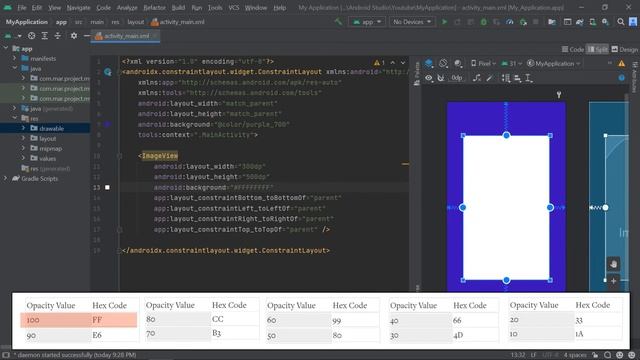 How to Make Transparent Background in Android Studio смотреть онлайн