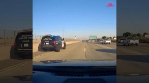 Сколько машин полиции погнались за BMW?