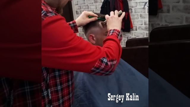 короткая мужская стрижка с 0 на ножницы. смотреть онлайн