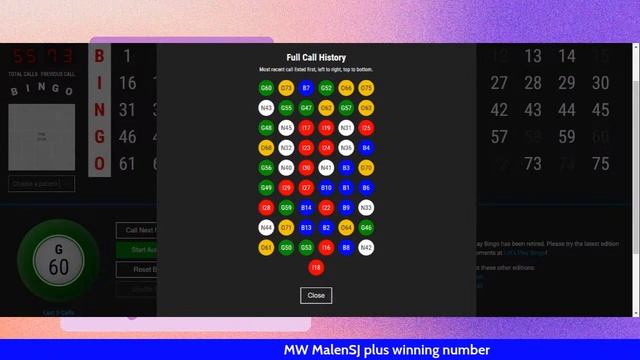 LET'S PLAY BINGO смотреть онлайн