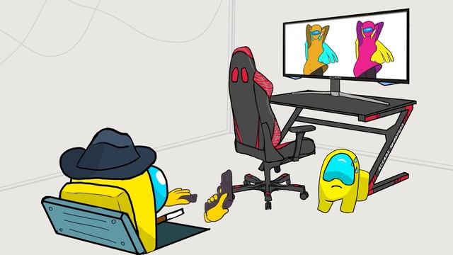 Are You Winning Son and Dad? AMONG US CUP SONG | ACGame Animations смотреть онлайн