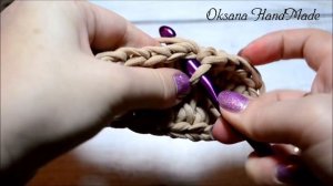 Идеальный овал из трикотажной пряжи. Мастер класс. Ellipse crochet