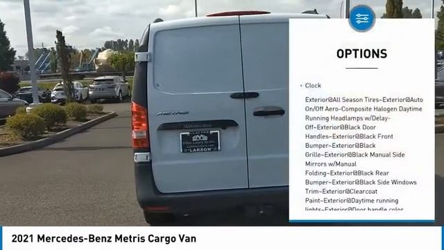 2021 Mercedes-Benz Metris Cargo Van M7412 смотреть онлайн