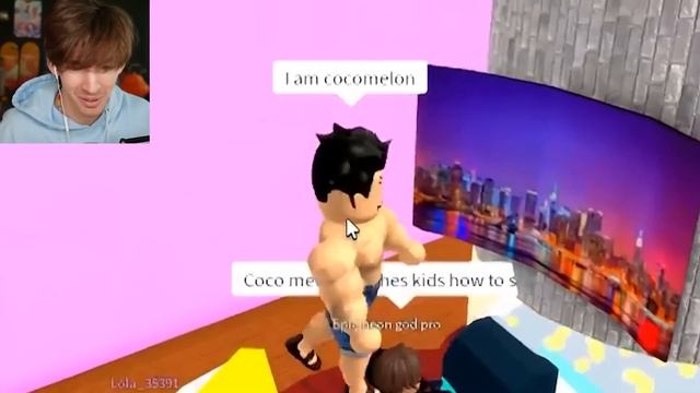 Roblox noob thought this was a real girl... смотреть онлайн