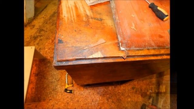 Реставрация уникального комода/chest Of Drawers Restoration
