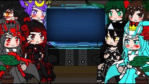 Kaijus fêmeas reagindo a Godzilla vs SCP 682/Gacha Club\