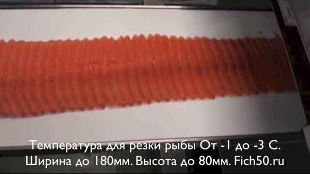 Слайсер автоматический для красной рыбы и мяса с программируемым углом нарезки. Производство Япония