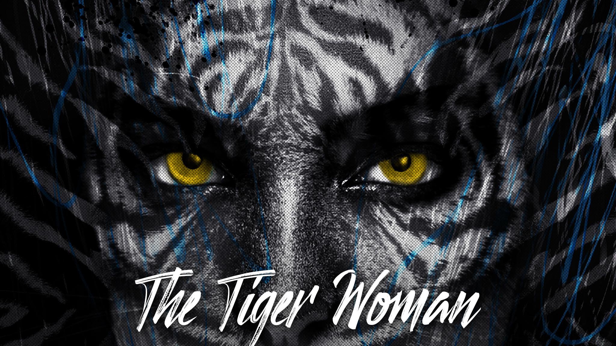 Создаю картину Девушка ТИГР ?  | The tiger woman ?
