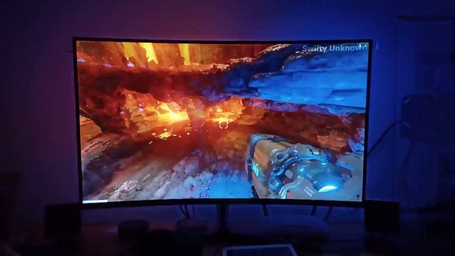 Ambilight using Wemos D1 Mini - Doom Eternal Demo смотреть онлайн