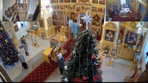 Божественная литургия  8 января 2022 года. СОБОР ПРЕСВЯТОЙ БОГОРОДИЦЫ