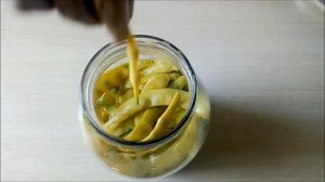 Солёная Стручковая Фасоль - Храним На Зиму!!